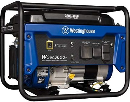 westinghouse 4650w portable generator