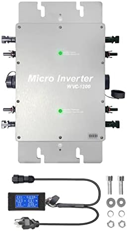 y&h 1200w solar grid tie micro inverter with ac monitoring