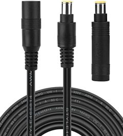igreely 10ft 8mm extension cable for solar generators