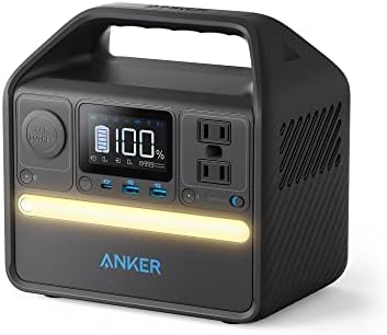 Anker 521 Portable Power Station: LiFePO4 Battery, 256Wh Capacity