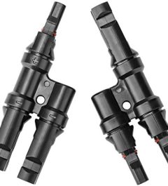 bougerv solar panel y connectors for parallel panel connection