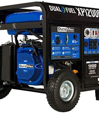 DuroMax XP12000HX: Dual Fuel Portable Generator, CO Alert