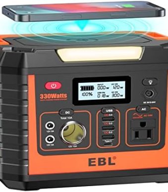 ebl portable power station 300
