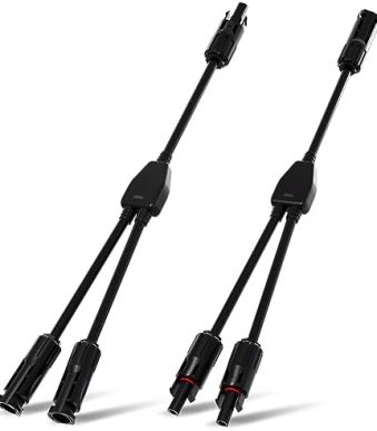ECO-WORTHY Y Branch Solar Connectors Adapter Kit