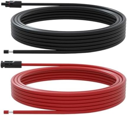 eco-worthy 10awg 10ft solar extension cable set
