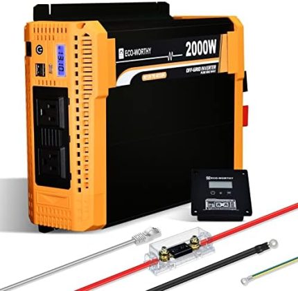 eco-worthy 2000w solar inverter for home