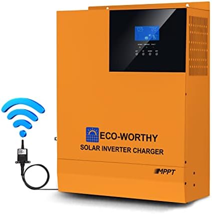 eco-worthy solar hybrid charger inverter 3000w for off-grid systems