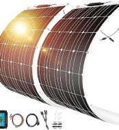 bendable 2000w flexible solar panels for off-grid applications
