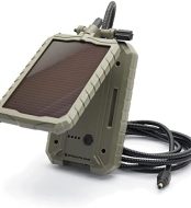 stealth durable sol-pak solar battery pack for trail cameras