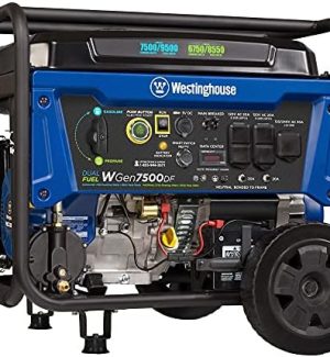 westinghouse 9500 peak watt dual fuel backup generator