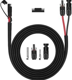 igreely 10awg solar panel extension cable for rv chargers