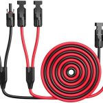 Bateria Power 10.8FT Y-Branch Solar Connectors Extension Cable