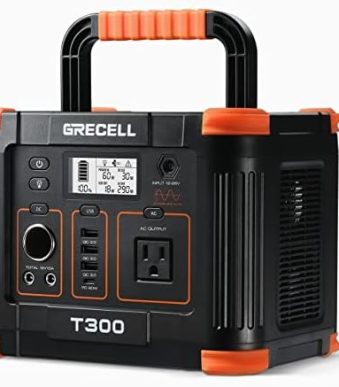 GRECELL 300W Portable Power Station: Versatile Lithium Backup
