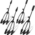 BougeRV Solar Y Branch Connectors 1 to 3: Parallel Panel Connections Kit