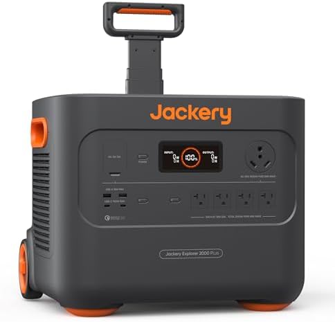 Jackery Explorer 2000 Plus: Powerful, Expandable Solar Generator Station