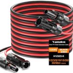 Oududianzi Vansdon 20ft 10AWG Solar Panel Extension Cable with Connectors