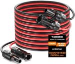 Oudong 20ft 12AWG Solar Panel Extension Cable Kit (6m)