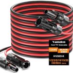 Oudong 20ft 12AWG Solar Panel Extension Cable Kit (6m)