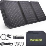 MARBERO 30W Foldable Solar Panel Charger with Multiple Outputs