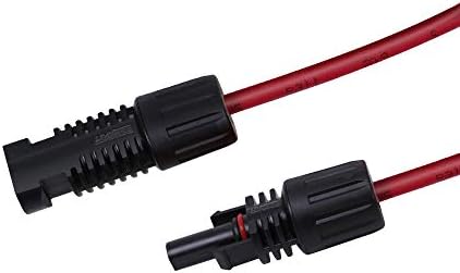Renogy 20FT Solar Panel Connectors Female and Male