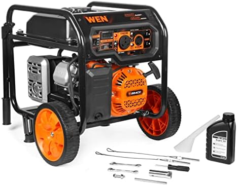 WEN 5600W Portable Generator with Electric Start (GN5602X)