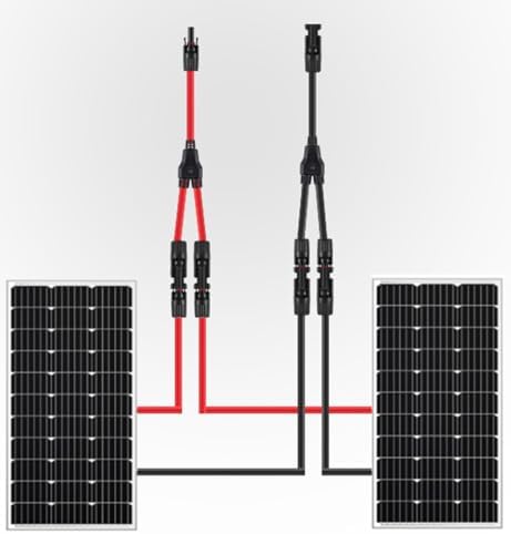 SOYAN Solar Connectors Y Branch Parallel Adapter