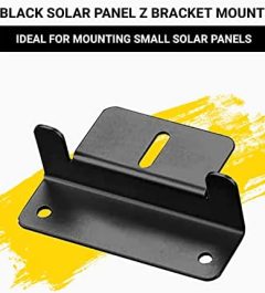 Spartan Power Black Solar Panel Z Bracket Mount