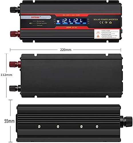 DDHVVOH 3000w Power Inverter: Ideal for Various Power Sources