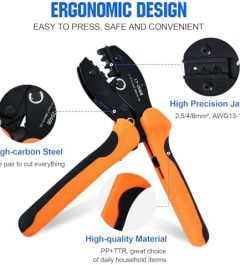 ECO-WORTHY Solar Crimper Kit: Connectors, Tools, Spanners Included