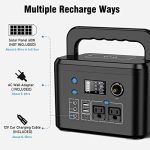 Powkey Portable 350W Power Station for Outdoors and Emergencies