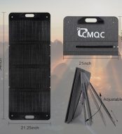 CMQC 100W Portable Solar Panel for Power Stations