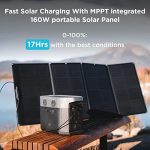EF ECOFLOW Solar Generator DELTA Max with 160W Solar Panel