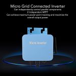 Yunseity Waterproof WiFi Solar Micro Inverter with MPPT Technology (500W)