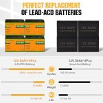 ECO-WORTHY 48V 50Ah LiFePO4 Lithium Battery Pack for Various Applications