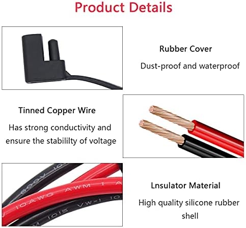 Billion wealth SAE Connector Y Splitter Extension Cable for Solar Connection