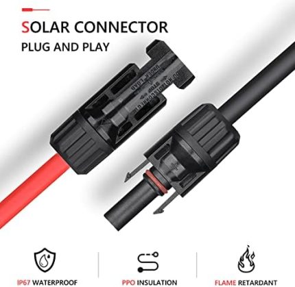 YXGOOD Solar Crimping Tool with Connectors and Wrenches