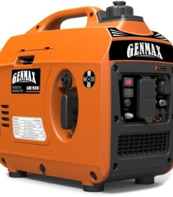 GENMAX 1200W Ultra-Quiet Inverter Generator: Portable & Efficient