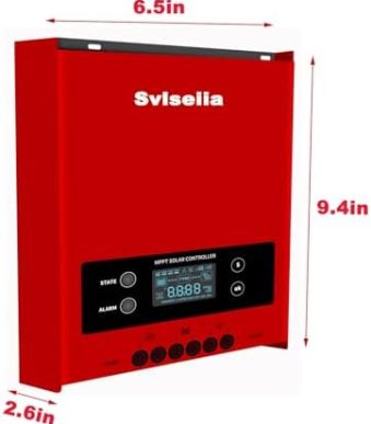 Svisella 60A MPPT Solar Charge Controller for Various Battery Systems