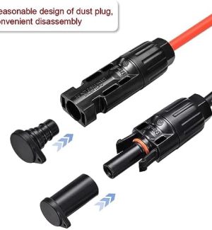 ELFCULB Solar Panel Connector Cap 6 Pairs of Weather Resistant