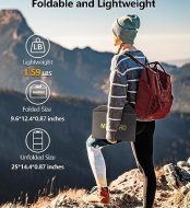 MARBERO 30W Foldable Solar Panel Charger with Multiple Outputs