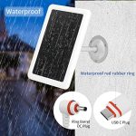 Kakajuelo Solar Panel for Ring Camera with 13ft Cable