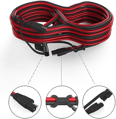 OYMSAE 25ft SAE Extension Cable with Quick Disconnect Connector