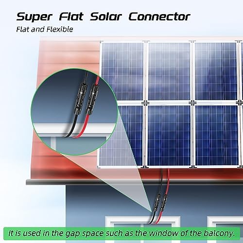 Bateria Power 30A Super Flat Solar Cable Connectors