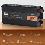 CHGAOY 500W Pure Sine Wave Inverter for Home, RV, Truck