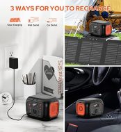 ENOFLO Portable Foldable 30W Solar Panel Charger for Camping