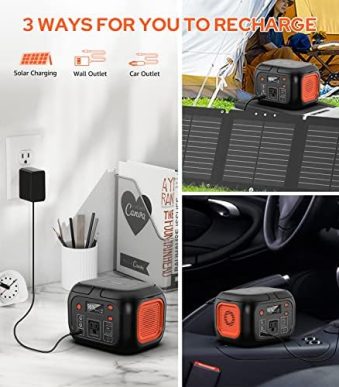 ENOFLO Portable Foldable 30W Solar Panel Charger for Camping