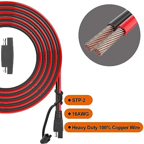 OYMSAE 25ft SAE Extension Cable with Quick Disconnect Connector