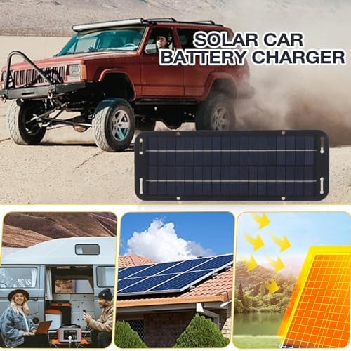 Qeelee 20W 12V Waterproof Solar Car Battery Charger
