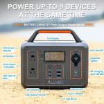 ALLWEI Portable 300W Power Station with USB-C, 110V AC Outlet