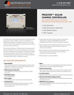 Morningstar Reliable 15A PWM Solar Charge Controller for 12V/24V Batteries